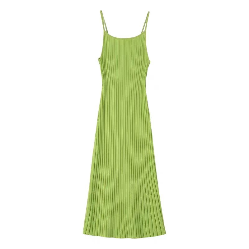 Women's sleeveless sweater dress HY2019