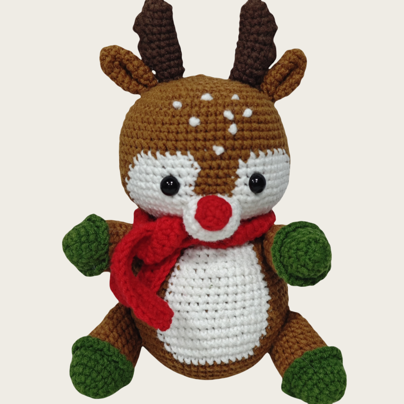 Crochet doll elk